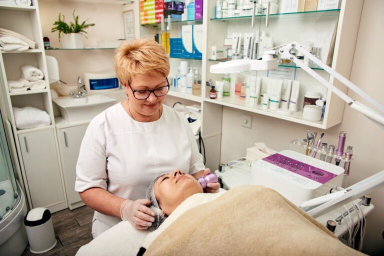 beautician using facial cryotherapy massager in co 2025 03 24 11 27 00 utc